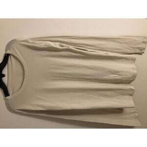 Basic Long Sleeve Cream Shirt